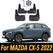 4-dielne blatníky pre Mazda CX-5 2017-2022 Ochrana proti striekajúcej vode 2022