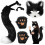 Cat Fox Cosplay Mask Set for Carnival, Halloween, White 1