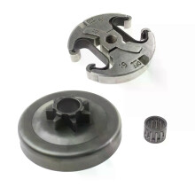 Pignon de chaîne et tambour d'embrayage pour tronçonneuse Jonsered 2141, 2145, 2149, 2150, CS2152, CS2153, CS2245, CS2250S