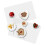 8 hittebestendige, antislip, transparante placemats 3