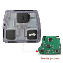 Έξυπνο τηλεχειριστήριο-κλειδί 433MHz για Toyota Yaris Avensis μόνο πλακέτα κυκλώματος