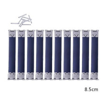 15x strieborné puzdro na okuliare s flexibilným rámom - 8,5 cm