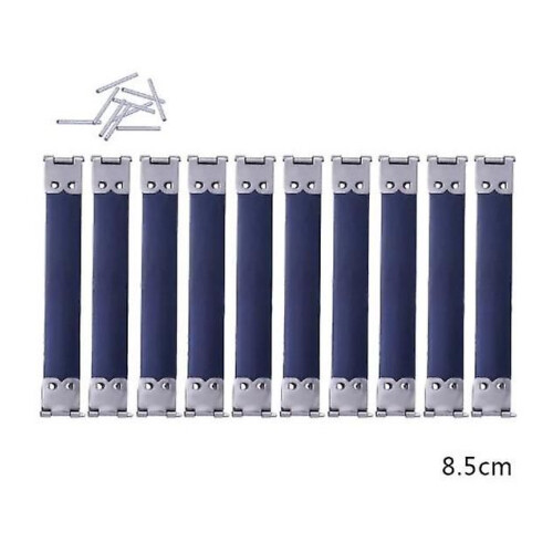 15x Hopeiset Flex Frame -lasikotelot - 8,5 cm