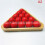 Jeu de billard 16 boules en résine durable avec triangle A2 1