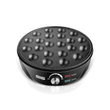 Black Takoyaki Maker Ebelskiver Maker Electric Takoyaki Pan Stuffed Pancake Pan Munk Aebleskiver Pan