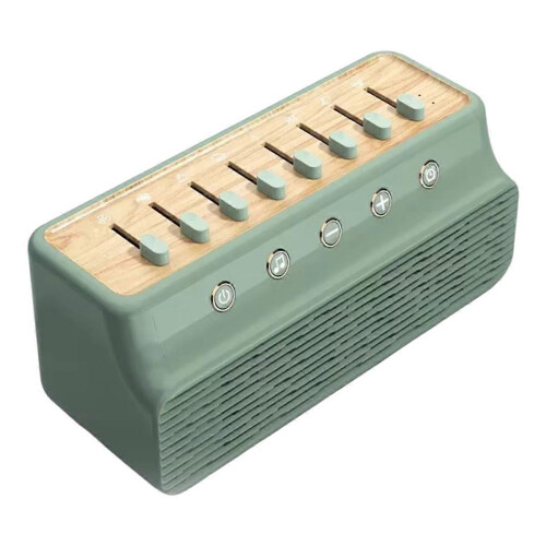 Natuurlijk geluid, witte ruis, Bluetooth-luidspreker, groen