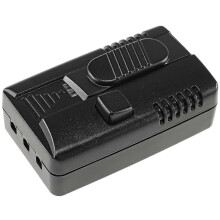 Voetschakelaar met dimmer, LED 3-100 watt, aan/uit-schakelaar, traploos verstelbare schuifregelaar, voor dimbare lampen