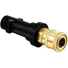 Hogedrukreinigerpistooladapter met 1/4" snelkoppeling (binnendraad), compatibel met Karcher/Krcher K-serie K2, K3, K4, K5, K6, K7