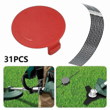 30 fils de coupe + kit de capuchons pour tondeuse Bosch AFS 23-37