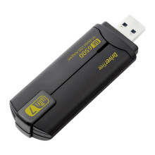 6500Mbps WiFi 7 USB Adapter BE6500, 2.4G&5.8G&6GHz Wireless Network Card, 802.11be Free-Drive WiFi Adapter for Win 10/11
