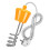 3000W Bathtub Floating Heater with LED Thermometer 1