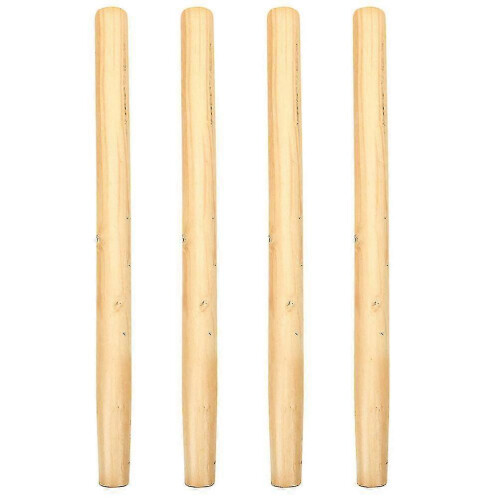 4pcs Wooden Handles for Landscaping Tool Replacement