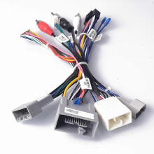 Adaptér káblového zväzku autorádia s Androidom 16pin pre Honda Civic CRV 2012-2015, ovládač na volante s Canbus...