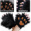 Cat Fox Cosplay Mask Set for Carnival, Halloween, White 4