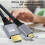 Καλώδιο HDMI σε Micro HDMI 4K 10 μέτρων με πλεξούδα (120Hz, επιχρυσωμένο) 5