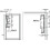 Symmetrical Spring Hinge 90 Degree Folding Hinge Cabinet Spring Bracket Upnd-Down Door Hinge Sofa Hinge 4