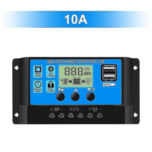 300W Solar Panel Kit with 40A Controller 12V/24V for Car RV Camping 2