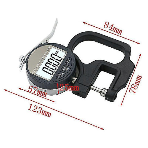 0.001Mm electronic thickness gauge 10mm digital micrometer thickness meter micrometro thickness tester with rs232 data output 1