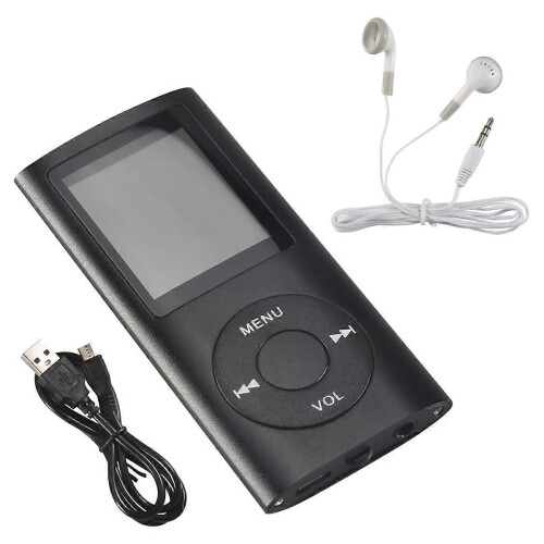 MP3 Player with Bluetooth 5.0, Music Player with 32GB TF Card,(Black) 1