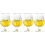 Duvel Golden Ale Tulip Βελγική Μπύρα 350ML - Σετ 4 τεμαχίων 2