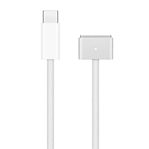 Καλώδιο προσαρμογέα 140W τύπου C σε MagSafe 3 για Macbook Pro Air ασημί 2