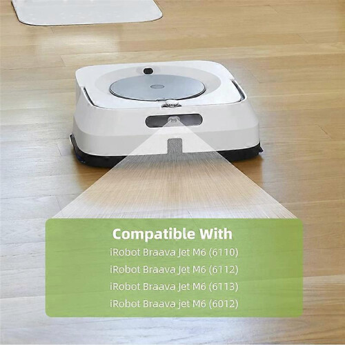 10 Pack Mop Pad for iRobot Braava Jet M6 Ultimate Robot Mop 1