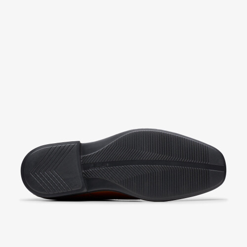 Clarks (Standard, 10.5 (Adults')) Cosgrove Cap Dark Tan Lea 2