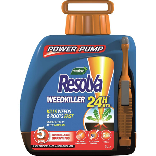 Westland Resolva Weedkiller 24H RTU 5L Power Pump Ready to Use