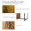 Industrial Bar Table Set for 2, 3 Pieces Pub Table and Bar Stools with Storage Shelf for Kitchen 7
