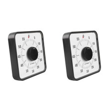2X Vision Timer 60 Minute Timing Hind Leg Stand Countdown Clock Kitchen Baking Timer for Classrooms or Meetings