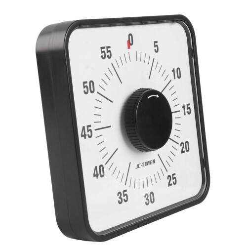 2X Vision Timer 60 Minute Timing Hind Leg Stand Countdown Clock Kitchen Baking Timer for Classrooms or Meetings 1