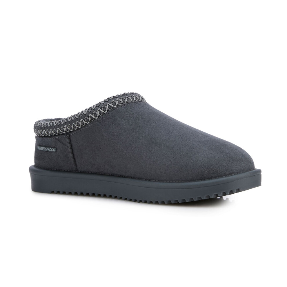 Regatta Women's Risley Mule Waterproof Shoes in Mid Grey | Size: 7 - Image 6