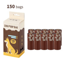 (10 Rolls, Chocolate) Recycled Material Pet Poop Bags, Chocolate Scented Dog Waste Bags, Leak Proof Dog Pick Up Bags for Pets
