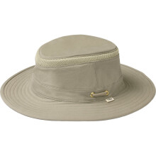 (7 1/2, Khaki Olive) Tilley Unisex Airflo Organic T5MO Safari Hat