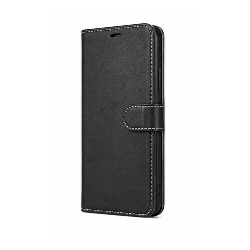 (Black) For Honor Magic 8 Lite Wallet Flip Cover Case 1