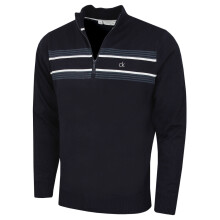 (XL, Navy) Calvin Klein Mens 2026 Stevens Windproof Lined 1/2 Zip Golf Sweater