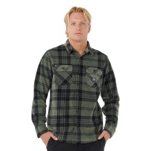 (2XL, Deep Cactus) Rip Curl Mens Fun Times Polar Fleece Long Sleeve Shirt