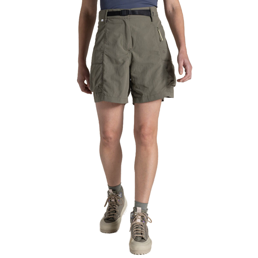 Craghoppers Nosilife Medina Quick-Drying Cargo Travel Shorts Size 11 Green - Image 5