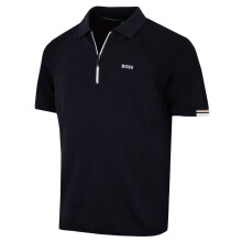 (M, Dark Blue) Hugo Boss Mens 2026 Perform Moisture Wicking Ventilated Golf Polo Shirt