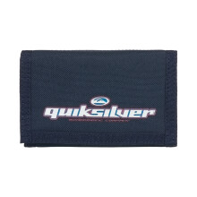 (L, Dark Denim) Quiksilver Mens The Everydaily Tri-Fold Wallet