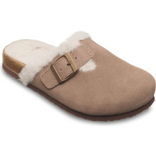 (1.5 UK, Taupe) Roxy Girls Zeliah Suede Muels