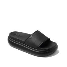 (7 UK, Black/Black) Reef Womens Cushion Bondi Bay Platform Sandals Thongs Flip Flops Slides Sliders