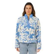 (XL, Blue) Rip Curl Womens Party Pack Polar Half Zip Fleece