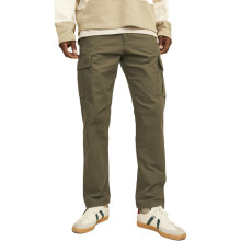 (36R, Olive Night) Jack & Jones Mens Kane Barkley Cargos
