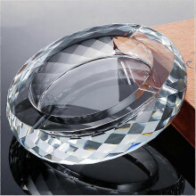 Crystal Glass Ashtray