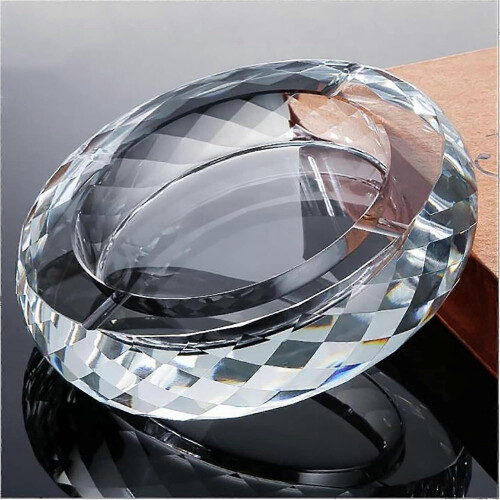 Crystal Glass Ashtray