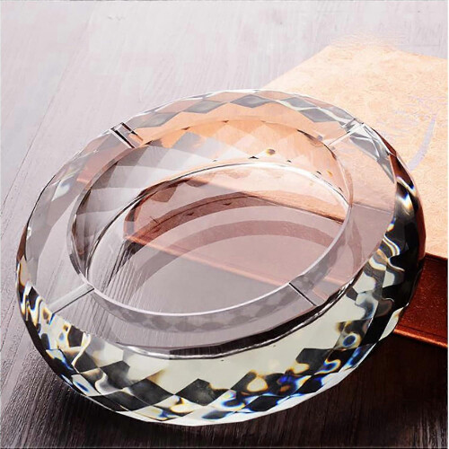 Crystal Glass Ashtray 2