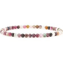 - Small, Medium, Large Sizes - Gemstone Beaded Bracelets for Women and Men - 4mm