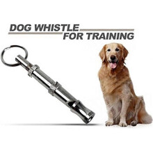 Two ultrasonic dog whistles. Used to stop barking and control dogs.