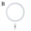 (white/onesize) Universal Metal Plate Mag Safe Magnetic Wireless Charging Sticker 1